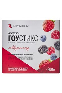 Энерджи Гоу Стикс со вкусом ягод
